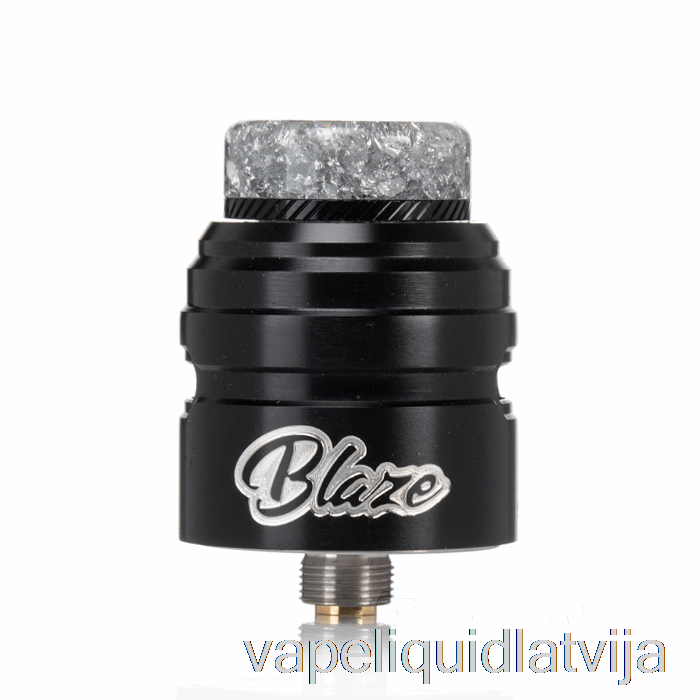 Thunderhead Creations Blaze Solo 24mm Bf Rda Silver Black Vape šķidrums